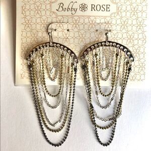 Bobby Rose Multi-Chain Earrings